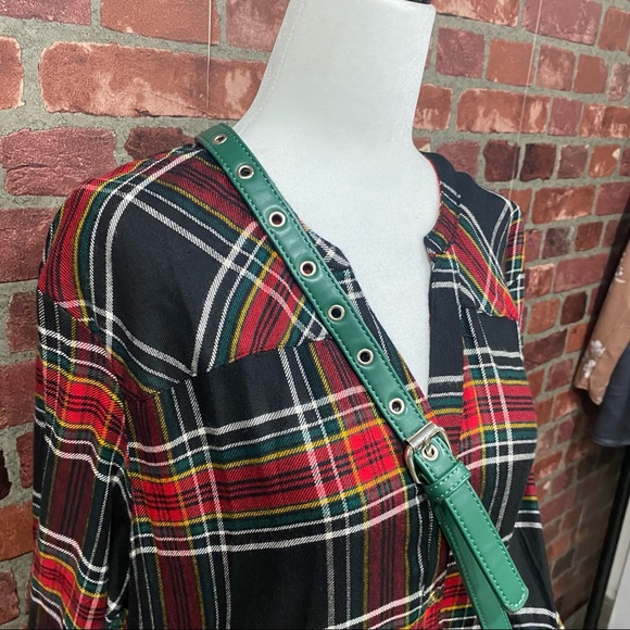 Sz LARGE Plaid Fall Shirtdress - Picture 12 of 17